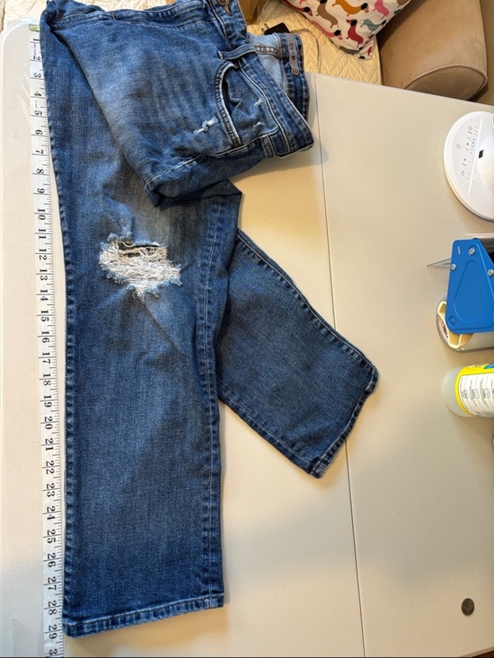 Joes Jeans Straight Leg Distressed Denim Size 32 - Picture 12 of 14